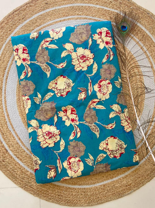 Cotton Printed Fabric (sold by meter)