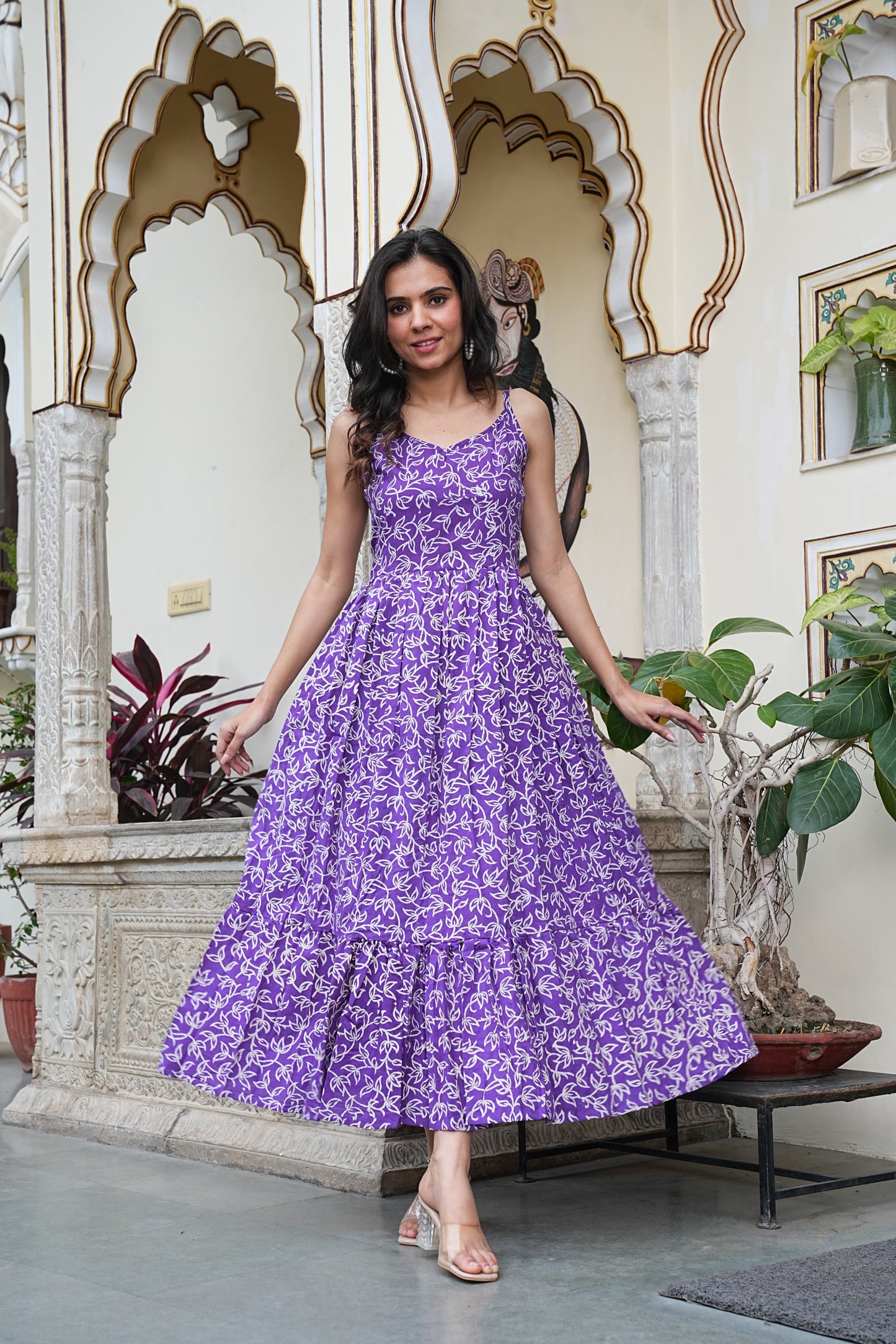 Block Print Summer Dress