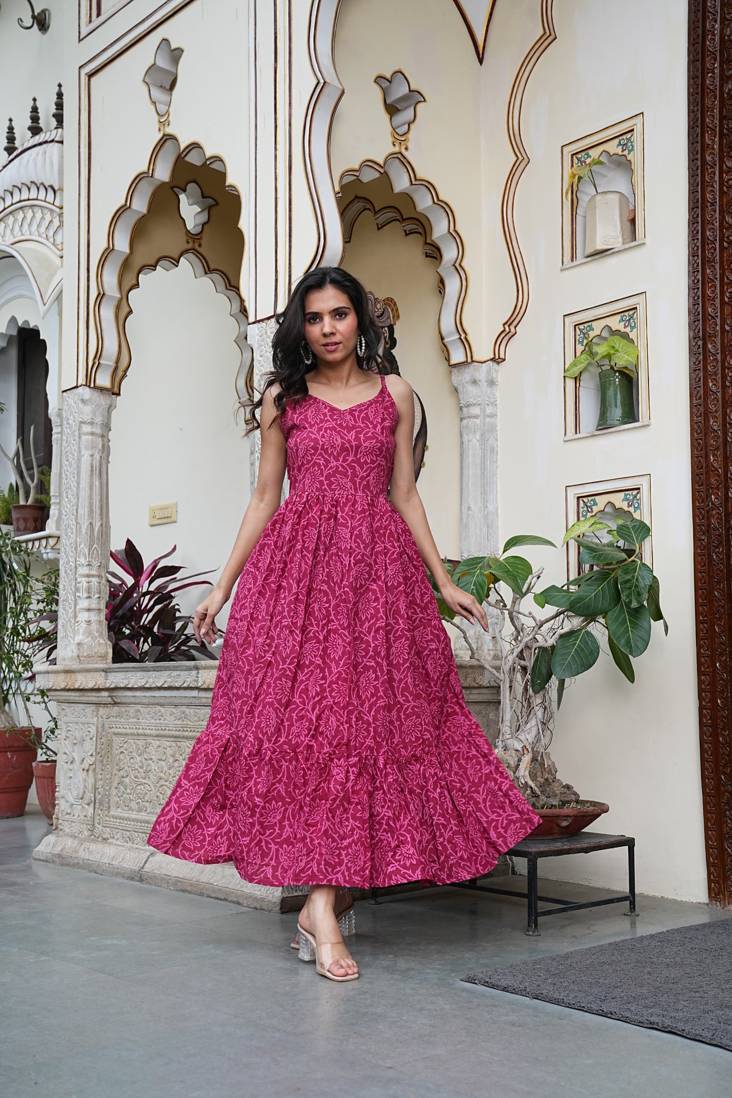 Block Print Summer Dress
