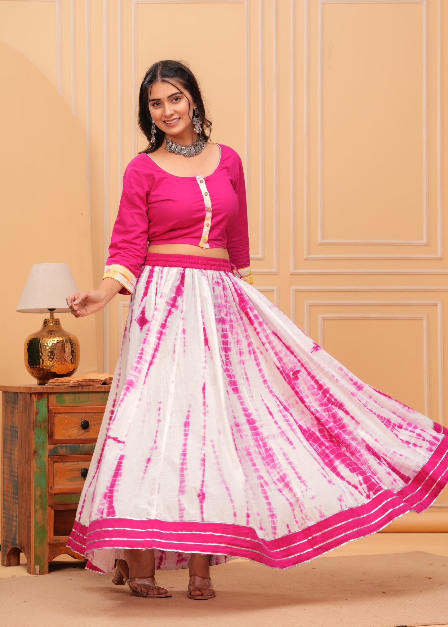 Cotton Lehenga Set