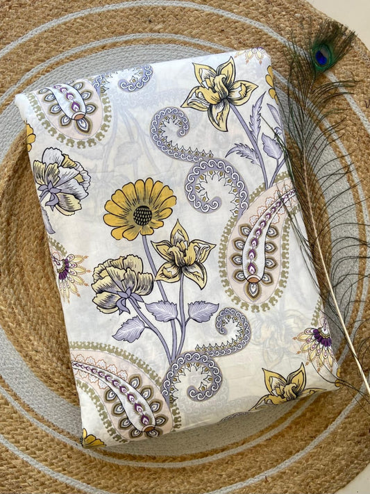 Cotton Printed Fabric (sold by meter)