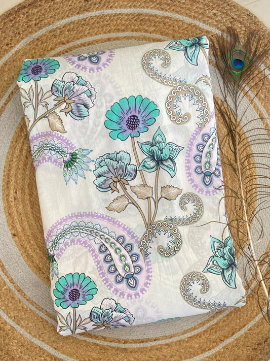 Cotton Printed Fabric (sold by meter)