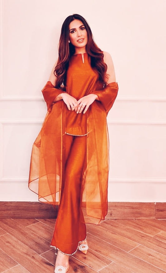 Silk kurta set