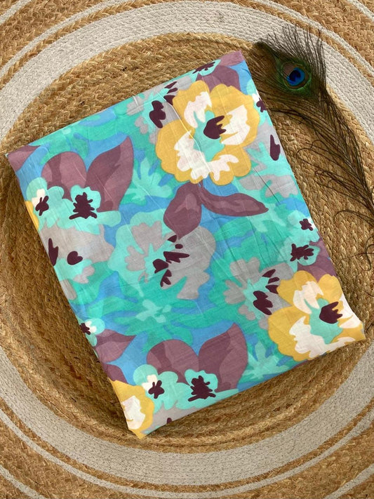 Cotton Printed Fabric (sold by meter)