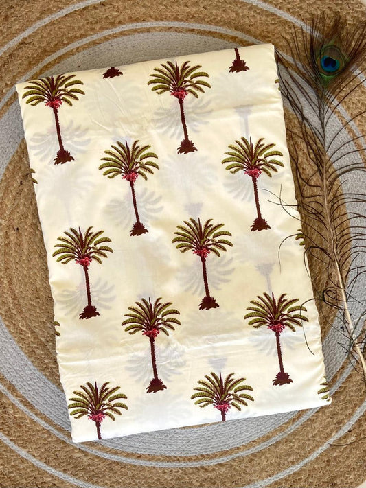 Cotton Printed Fabric (sold by meter)