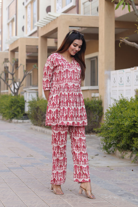 Block Print Co-Ord Set