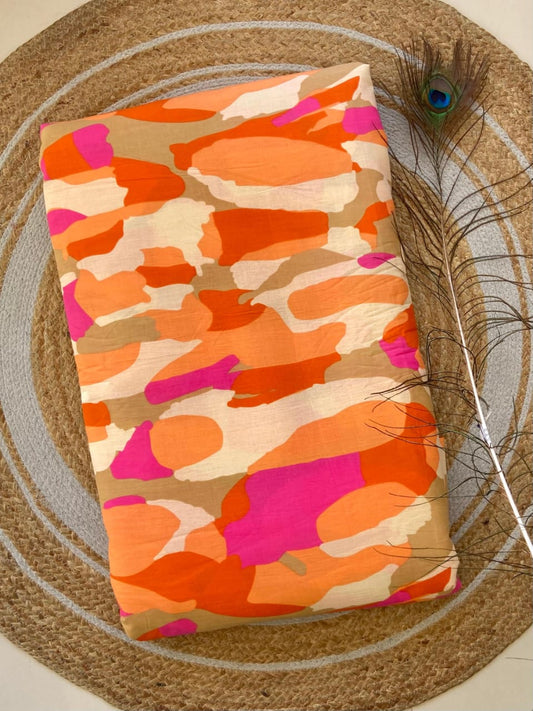 Cotton Printed Fabric (sold by meter)