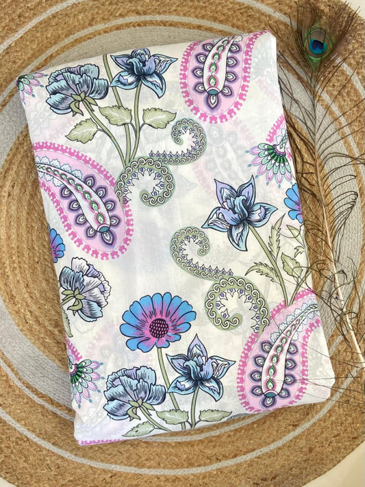 Cotton Printed Fabric (sold by meter)