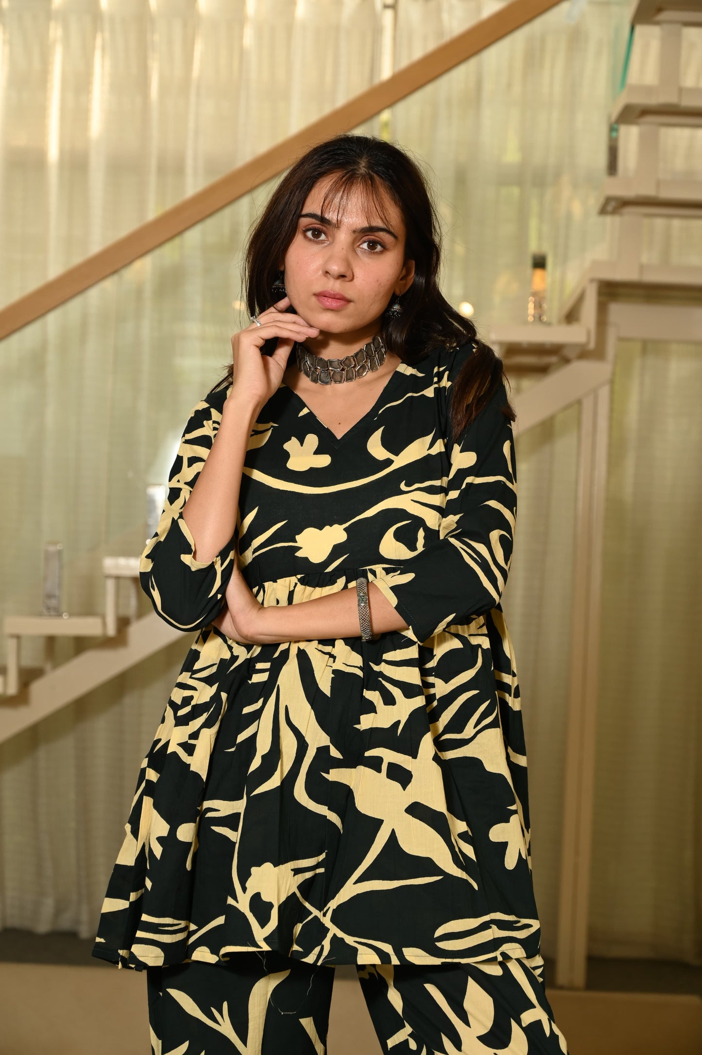 Peplum Co-ord Set