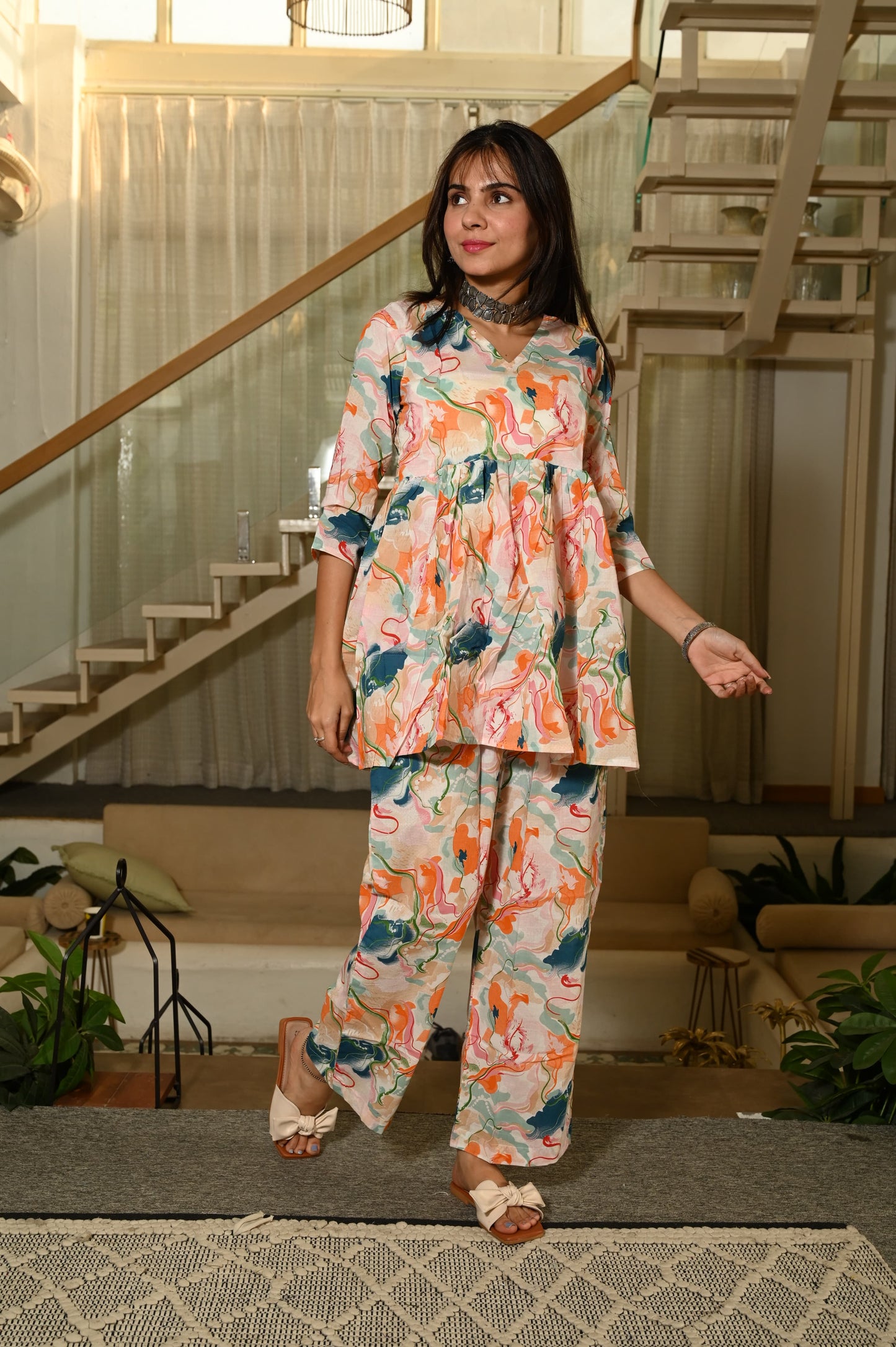 Peplum Co-ord Set