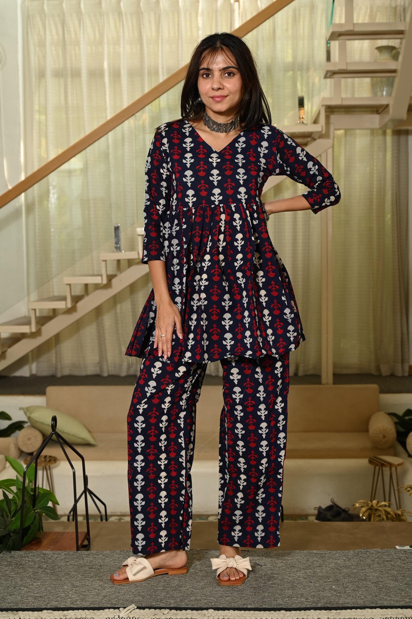 Peplum Co-ord Set