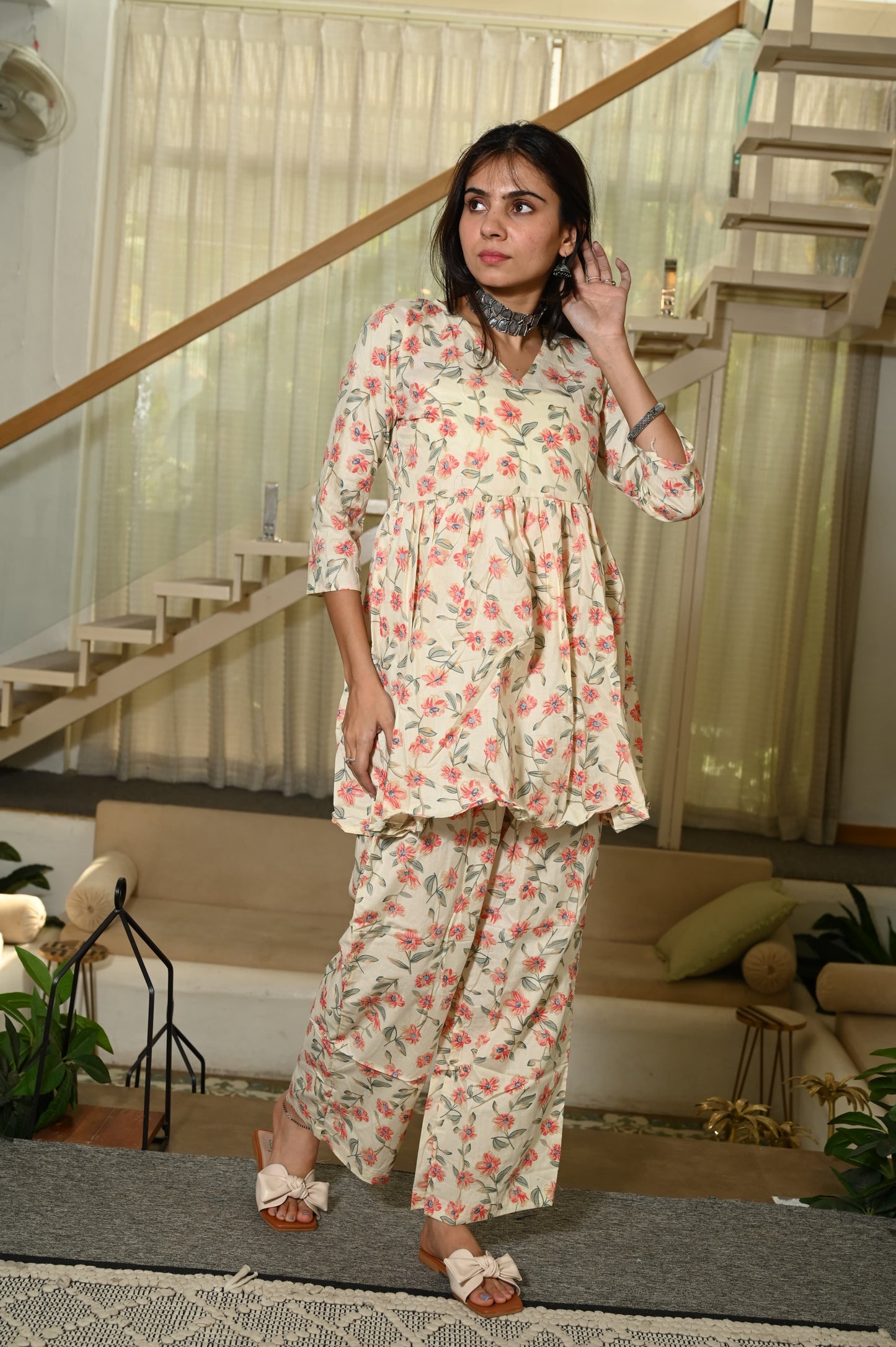 Peplum Co-ord Set