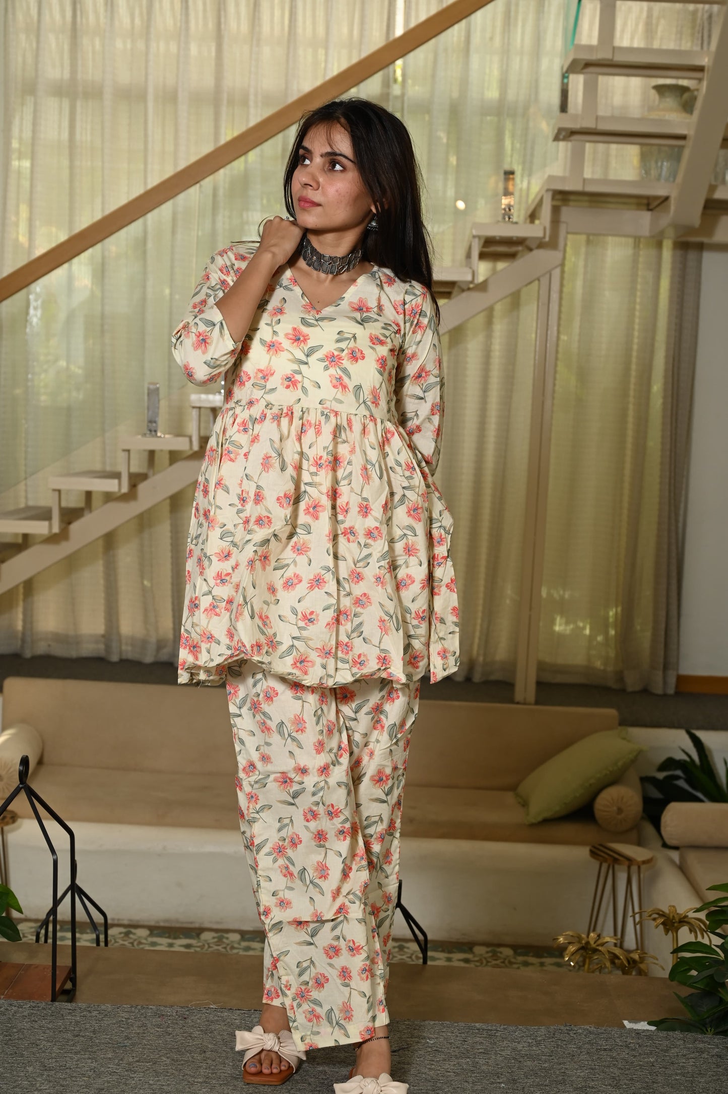 Peplum Co-ord Set