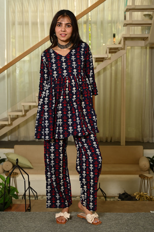 Peplum Co-ord Set
