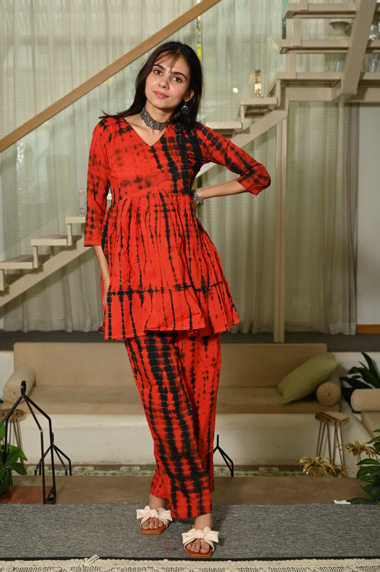 Peplum Co-ord Set