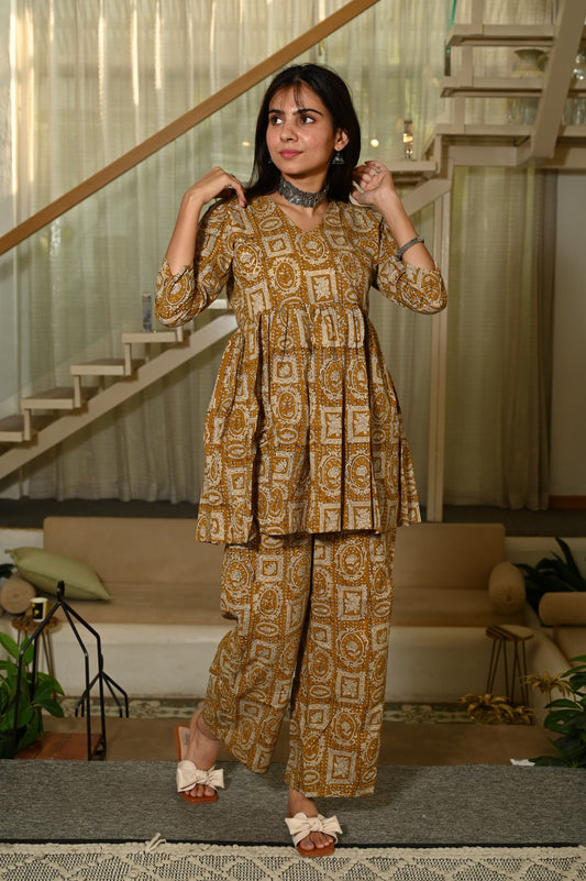 Peplum Co-ord Set