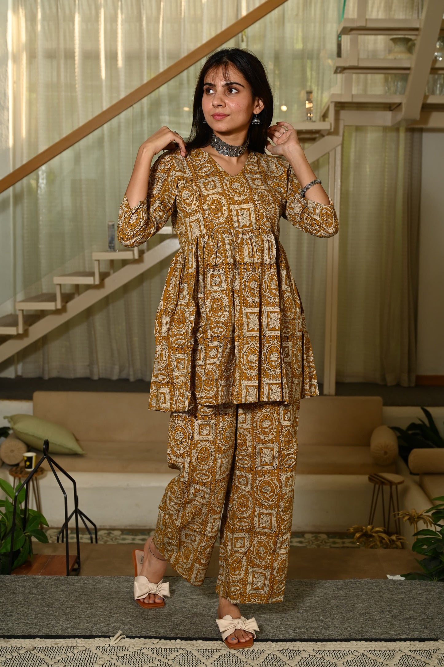 Peplum Co-ord Set