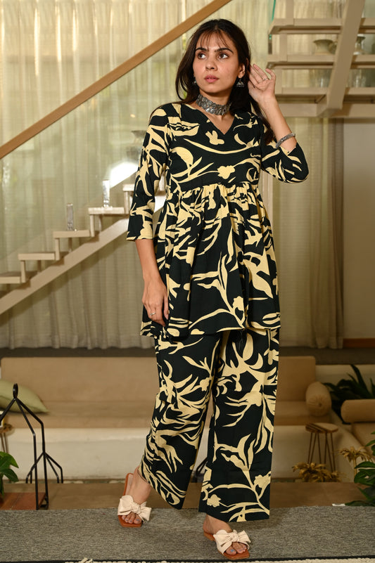 Peplum Co-ord Set