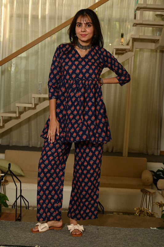Peplum Co-ord Set