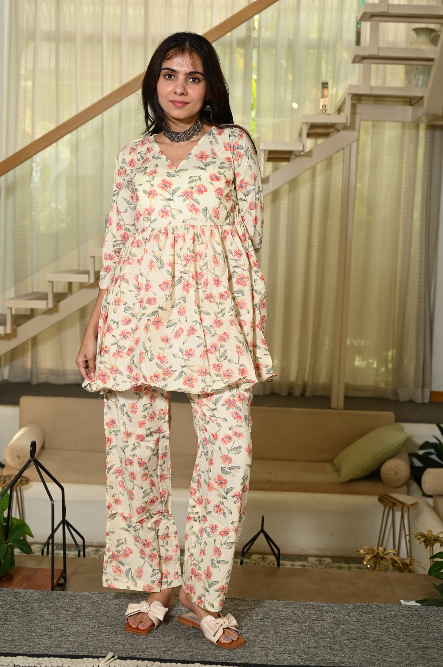 Peplum Co-ord Set