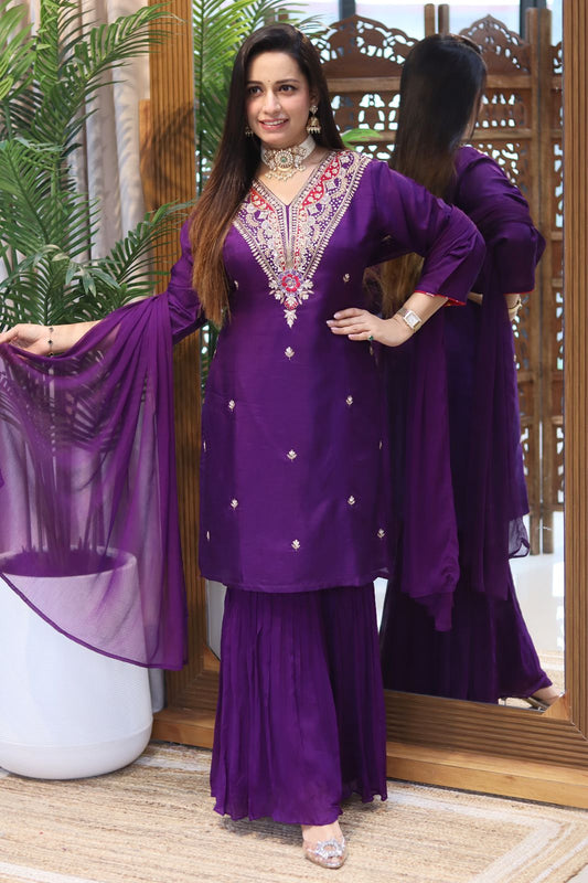 Zardosi Kurta Set