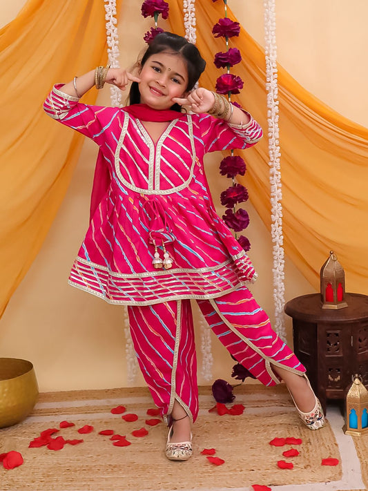 Girls Leheriya Set