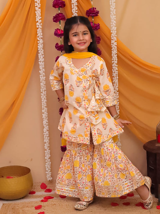 Girls sharara set
