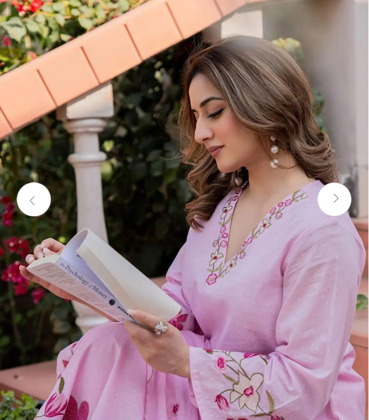 Floral A-Line Kurta Set