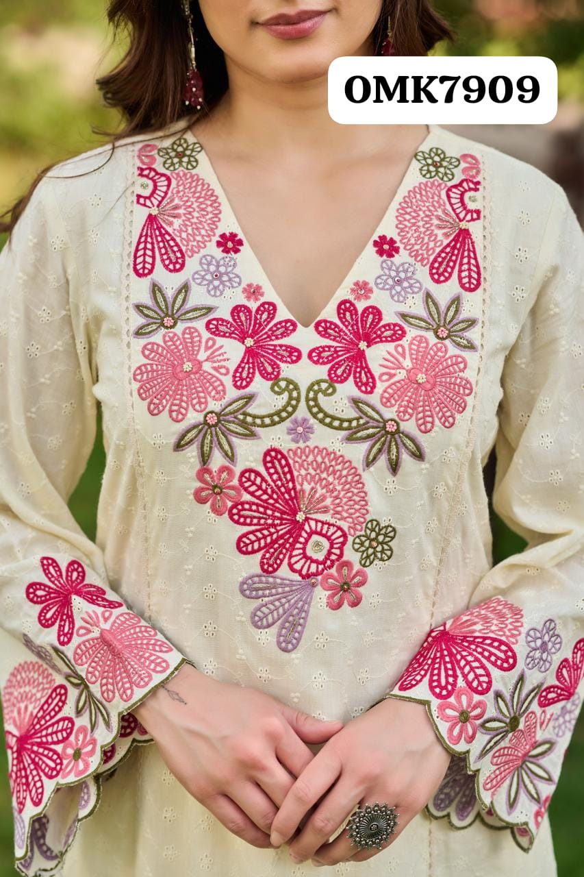 Lawn Cotton Kurta Set