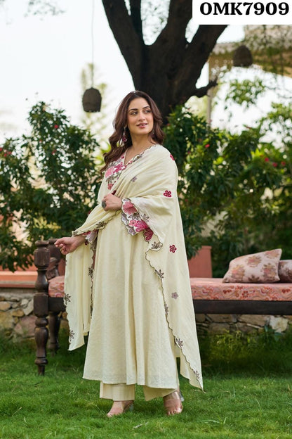 Lawn Cotton Kurta Set