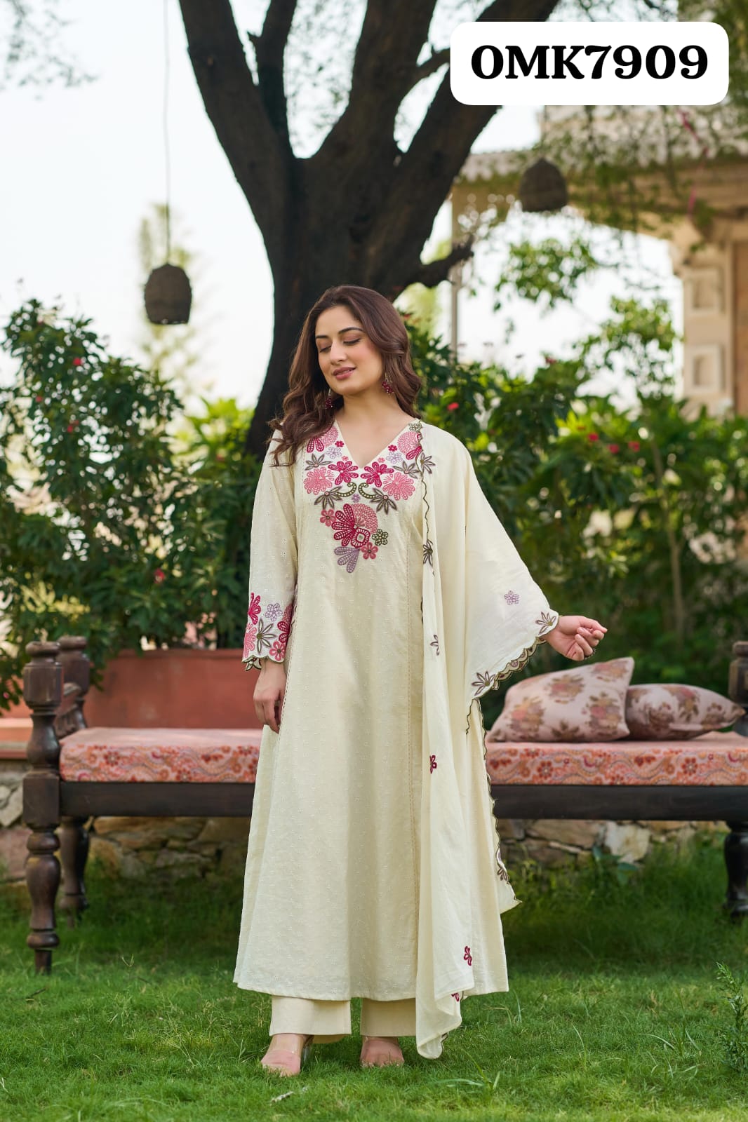 Lawn Cotton Kurta Set
