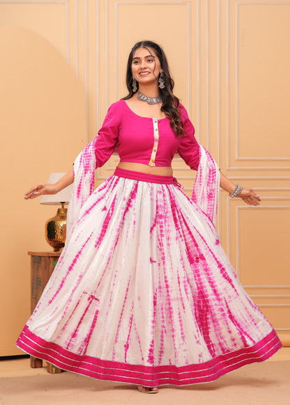 Cotton Lehenga Set