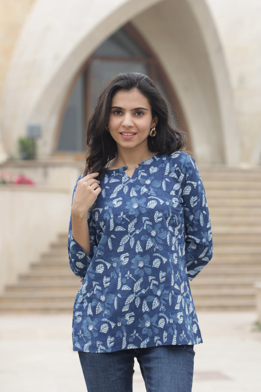 Block Print Top