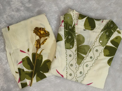 Floral kurta set