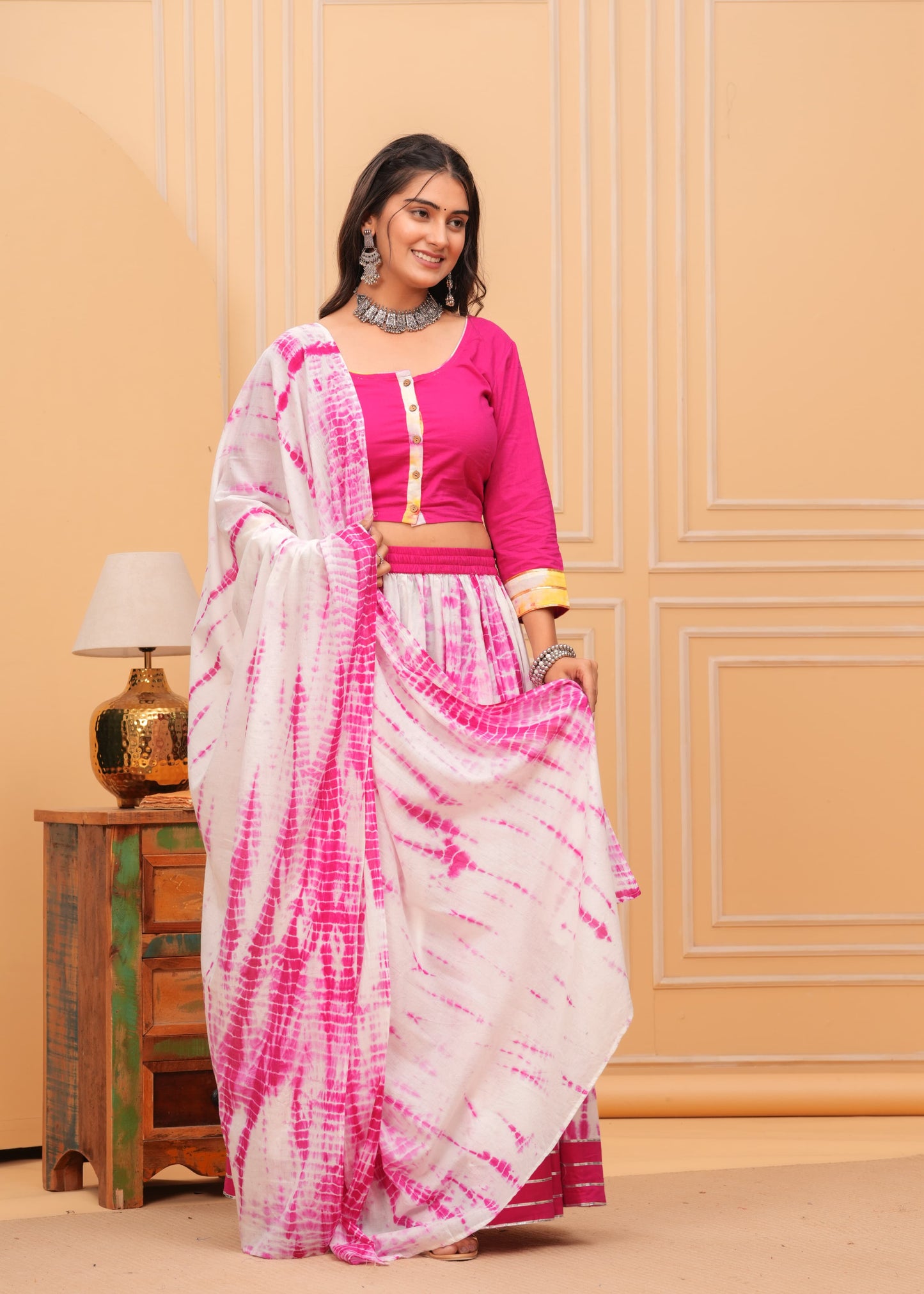Cotton Lehenga Set