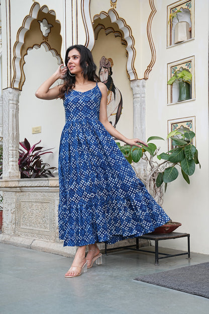 Block Print Summer Dress