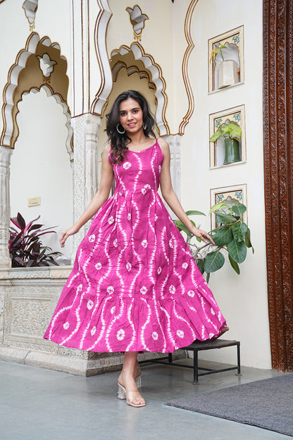 Block Print Summer Dress