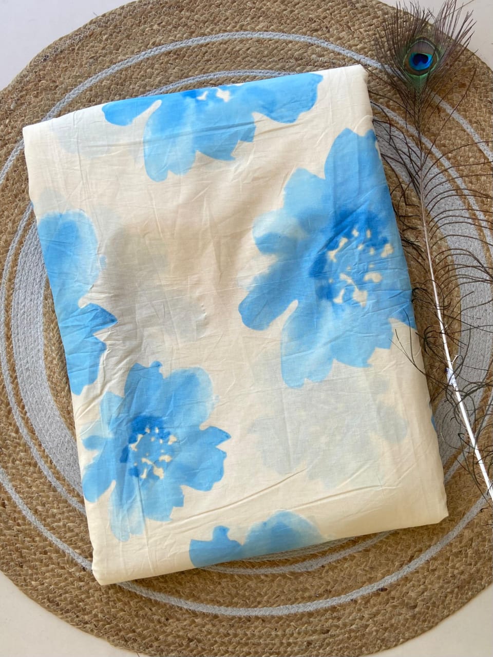 Cotton Printed Fabric (sold by meter)