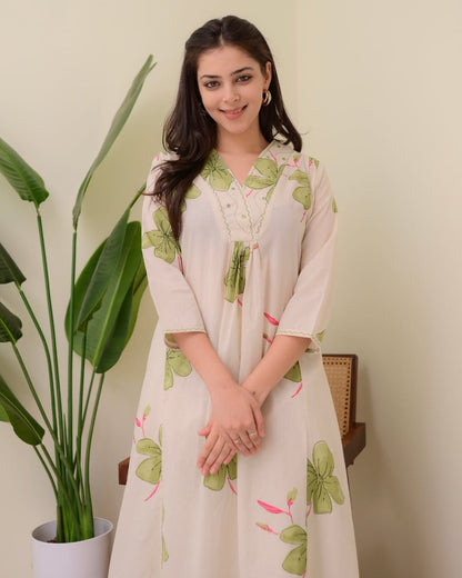 Floral kurta set
