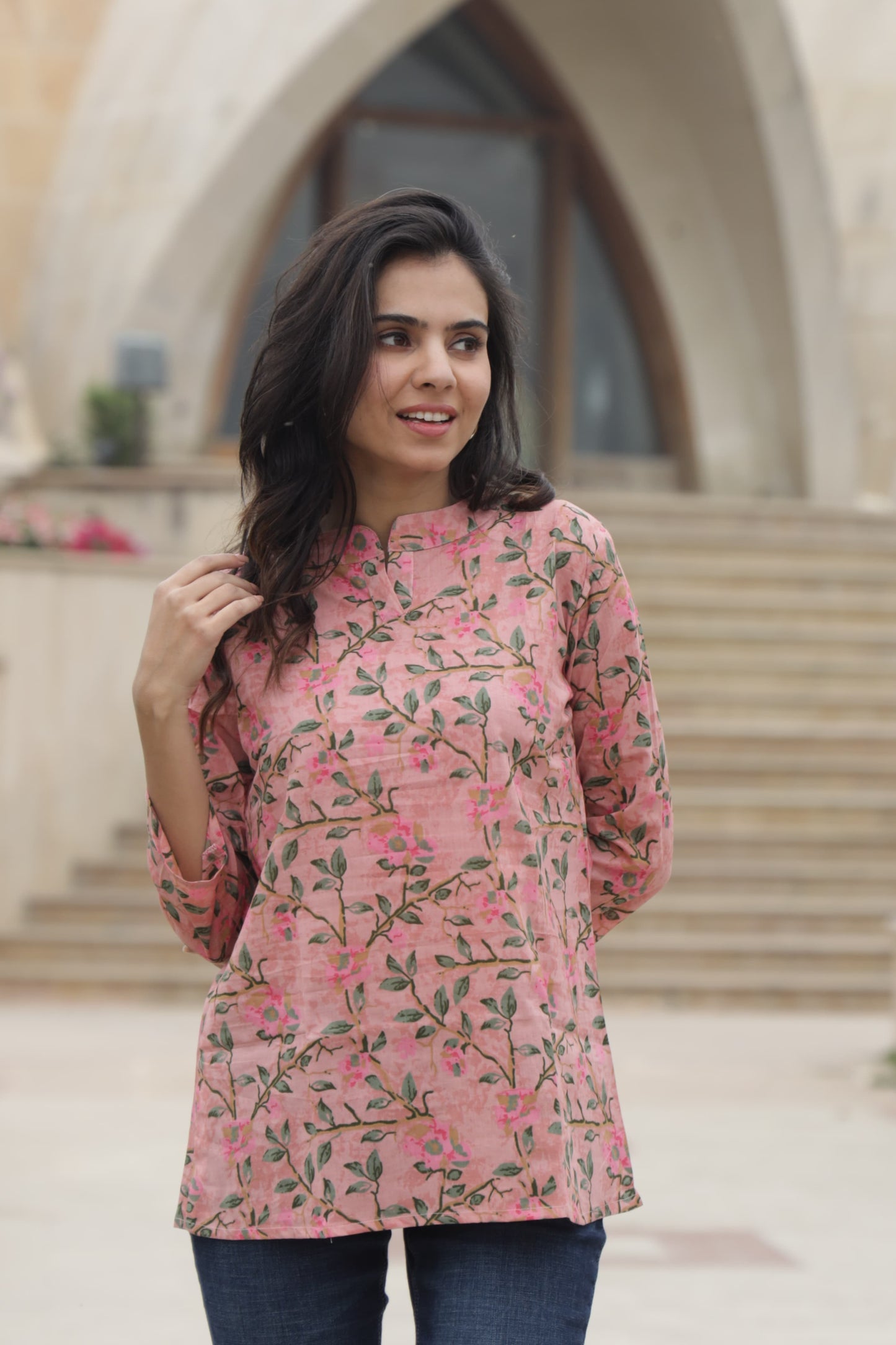 Block Print Top