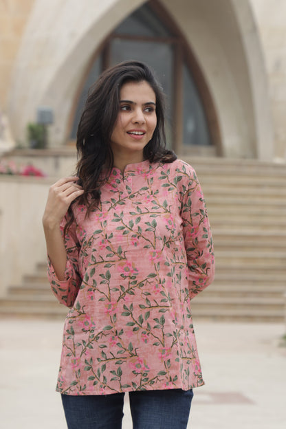Block Print Top