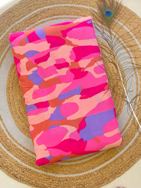 Cotton Printed Fabric (sold by meter)