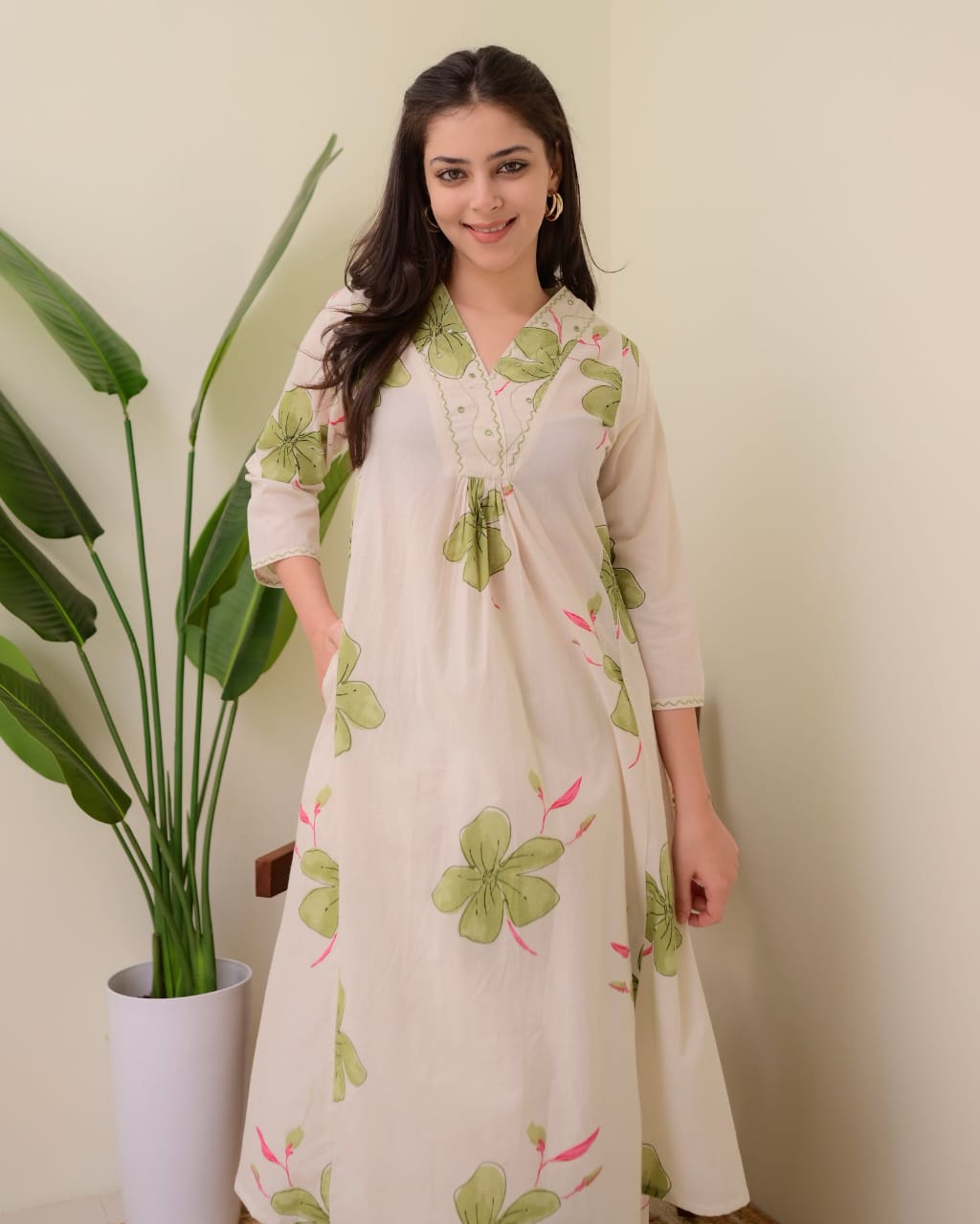 Floral kurta set