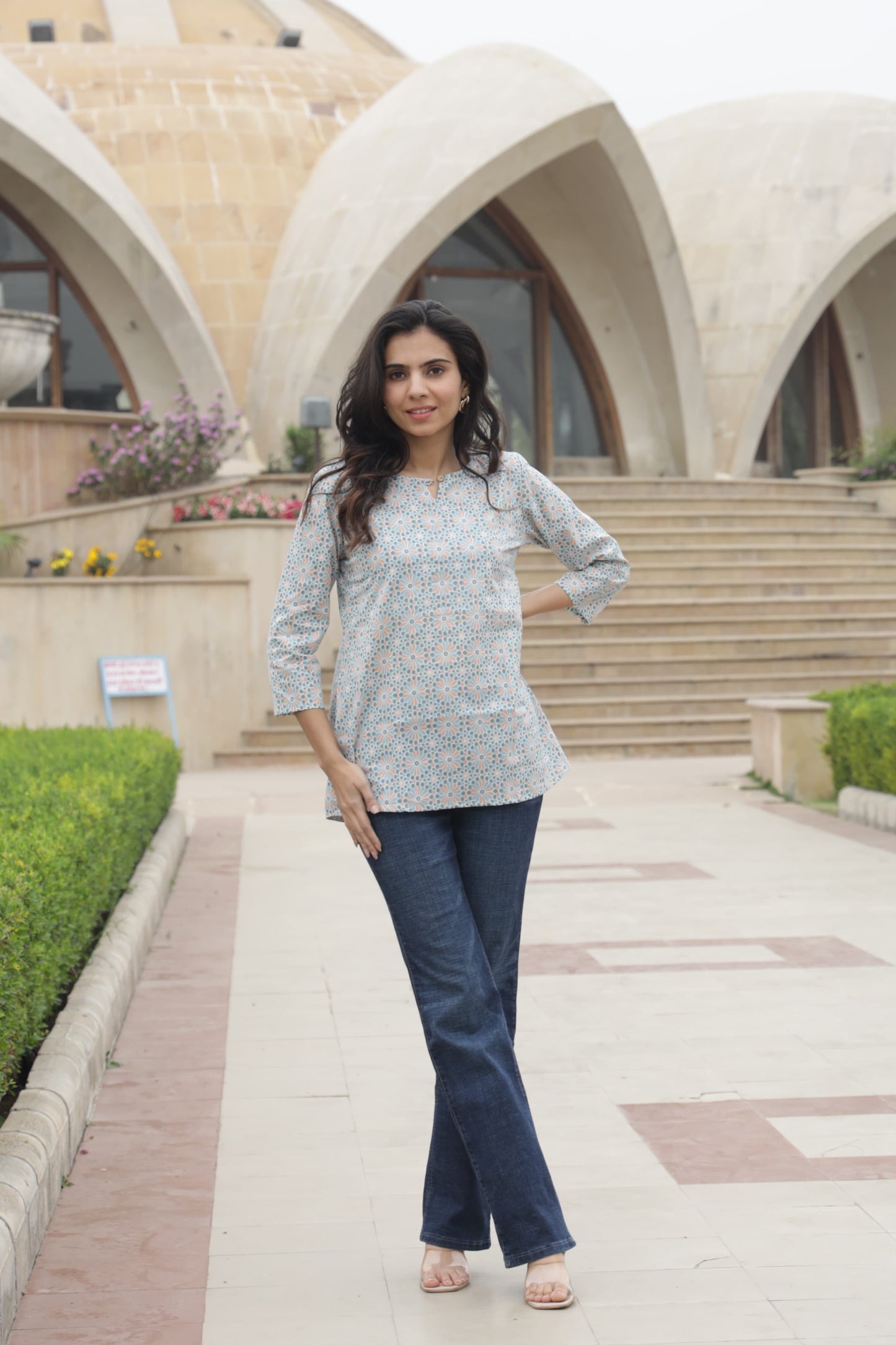 Block Print Top