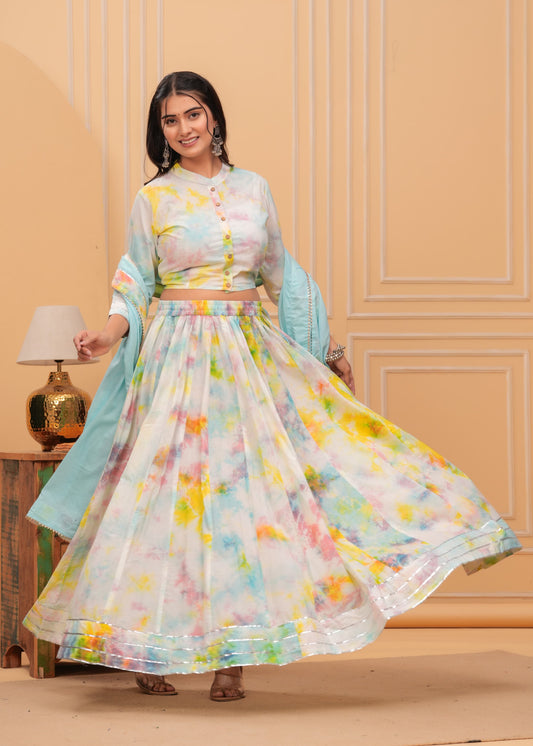 Cotton Lehenga Set